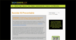 Desktop Screenshot of preventsuicidect.org
