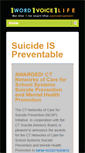 Mobile Screenshot of preventsuicidect.org